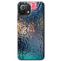 Xiaomi Mi 11 Kılıf HD Desen Baskılı Arka Kapak - Blur Cam + Kırılmaz Cam