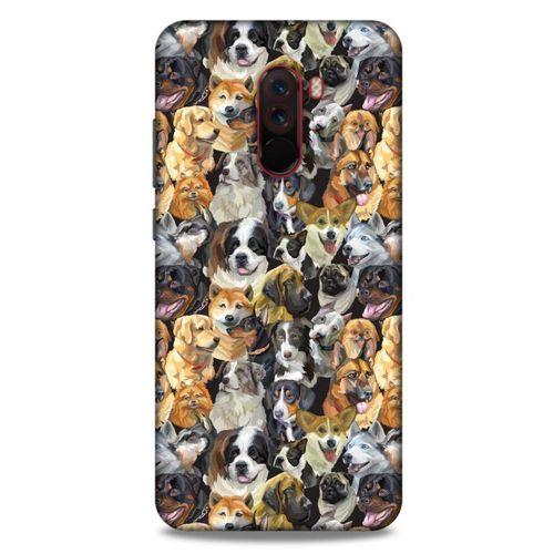 Xiaomi Pocophone F1 Kılıf Köpek Kıyafetleri (10) Full Koruma Kılıfı Labrador, Kaniş