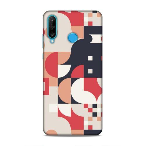 Huawei P30 Lite Uyumlu Kılıf Insomnia (41) Tank Kılıf Siyah Kırmızı