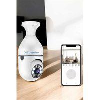 Güvenlik Kamerası Wifi Kamera Duylu Ev Kamerası Wifi Bağlantılı Dönebilen