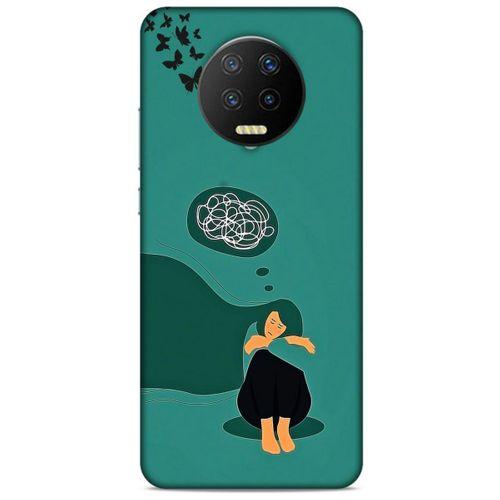 Lopard İnfinix Note 7 Uyumlu Kılıf Depresyon (11) Tam Koruma