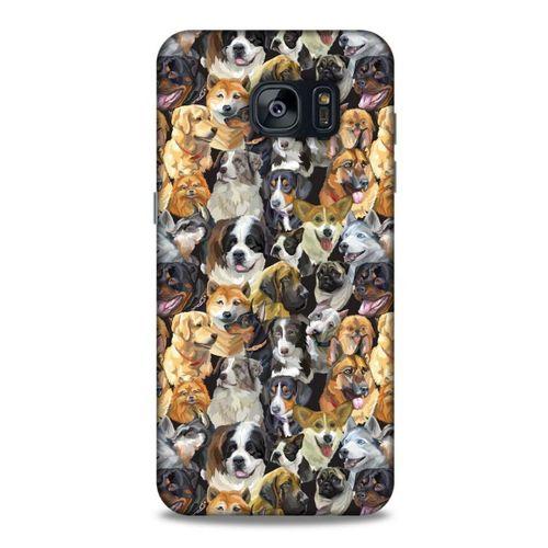 Samsung Galaxy S7 Edge Kılıf Köpek Kıyafetleri (10) Full Koruma Kılıfı Labrador, Kaniş