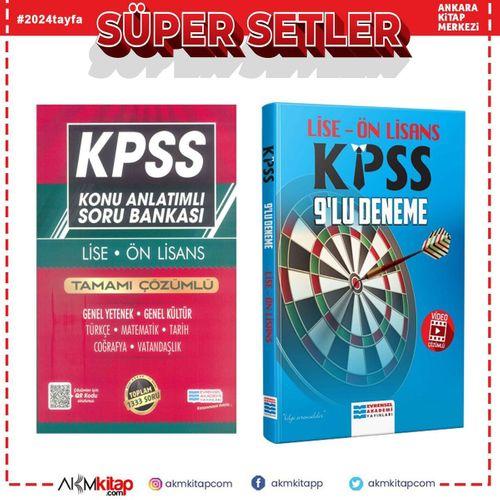 Evrensel İletişim KPSS Lise Önlisans Konu Anlatımlı Soru Bankası ve Deneme Seti 2 Kitap