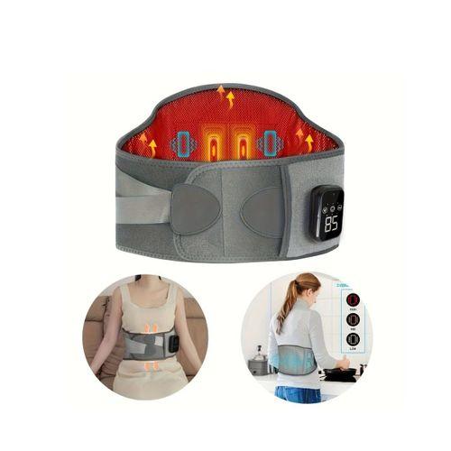 Kablosuz Isı Terapili Bel Kemeri 3 Masaj Modlu Usb Şarjlı Tasarım