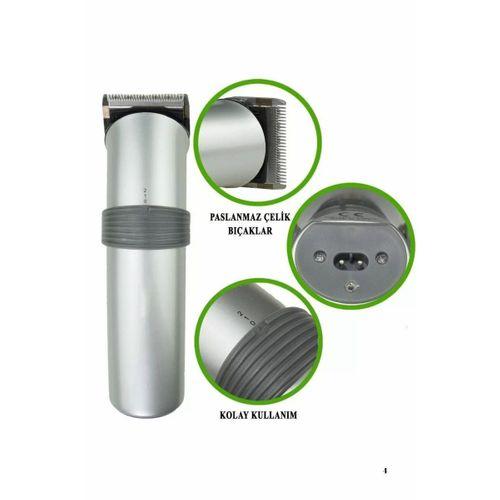 Yeni Nesil Profesyonel Şarjlı Saç Sakal Tıraş Makinesi Ayarlanabilir 4 Taraklı