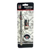 Tmn Beşiktaş Kırtasiye Seti Kalemtraş+Silgi Lisanslı