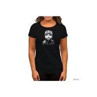 Ice Cube BW Siyah Kadın Tişört