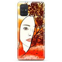 Lopard Samsung Galaxy M51 Uyumlu Kılıf Manipülasyon ☻ (48) Bumper Kılıf Desenli