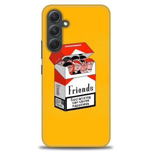 Samsung Galaxy A54 Kılıf HD Baskılı Kılıf - Friends + Tam Ekran Koruyucu