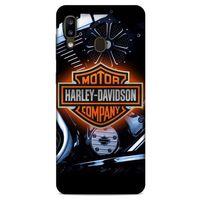Samsung Galaxy A20 Uyumlu Kılıf Motorsiklet (13) Silikon Kap Harley Davidson