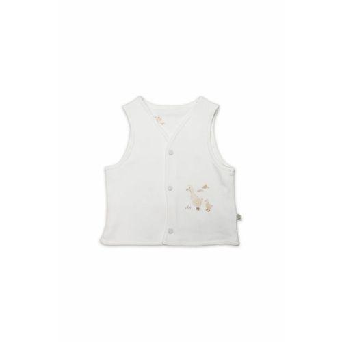 Yelek Çift Taraflı Welcome Baby Duck 18104 Sarı-ekru