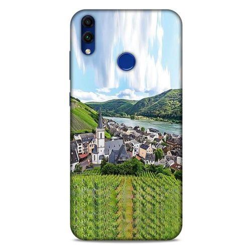 Huawei Honor 8C Kılıf Almanya (47) Crystal Flex Kılıf Hessen