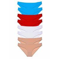 8 adet Süper Eko Set Likralı Kadın Slip Külot 529