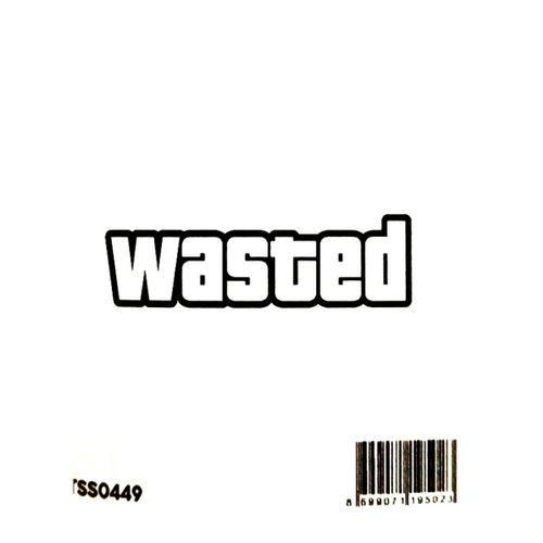 The Sticker Story Wasted Tss0449 Kişileştirme Stickerı - 2 adet