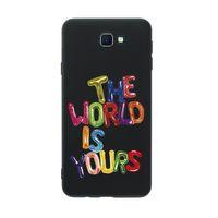 Samsung J7 Prime The World Is Yours Desenli Premium Silikonlu Telefon Kılıfı