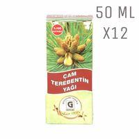 Çam Terebentin Yağı 50 ml X12 Adet