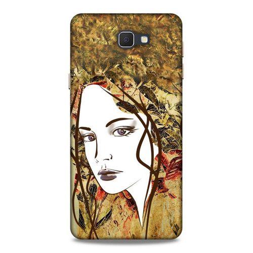 Lopard Samsung Galaxy J7 Prime Uyumlu Kılıf Sürreal Yüzler ♀ (28) Arka Kapak Desenli