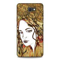 Lopard Samsung Galaxy J7 Prime Uyumlu Kılıf Sürreal Yüzler ♀ (28) Arka Kapak Desenli