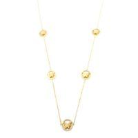 Kelebek Kolye - 90 cm - Altın