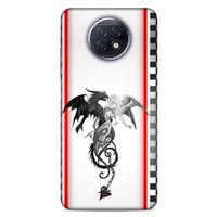 Lopard Xiaomi Redmi Note 9T Uyumlu Kılıf Tattoo's (49) Ultra Silikon Kılıf Dragon Love