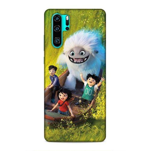 Huawei P30 Pro Uyumlu Kılıf BMovie (46) Core Armor Kılıf Tropikal orman yeşili