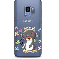 Zoologix (75) Samsung Galaxy S9 Şeffaf Kılıf Silikon Desenli