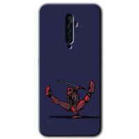 Oppo Reno 2z Kılıf HD Desen Baskılı Arka Kapak - DeadPool 3 + Kırılmaz Cam