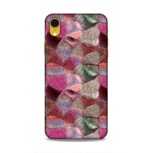 Apple iPhone XR Uyumlu Kılıf Romans (30) Silicone Case Pembe Yeşil