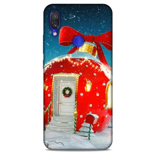 Xiaomi Redmi Note 7 Pro Kılıf Snowix (15) Antişok Kılıf Alev Kırmızı