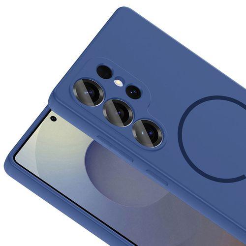 Galaxy S24 Ultra Kılıf M-safe Şarj Özellikli Zore Meta Kapak