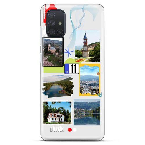 Lopard Samsung Galaxy M51 Uyumlu Kılıf Şehirli ※ (11) Bilecik Tam Koruma