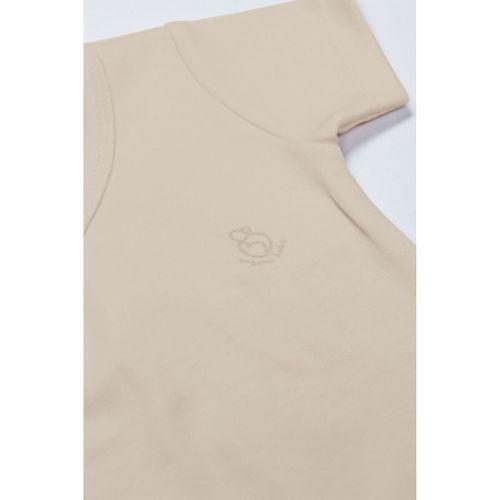 Bistyle Organik Natural Basic Style Kruvaze Yarım Kol Body BS17101 Bej