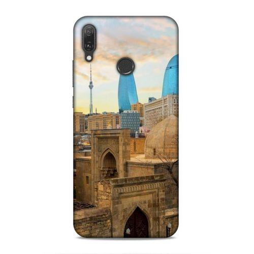 Huawei Y9 2019 Uyumlu Kılıf Azarbaijan (11) Tam Koruma Ateş Kuleleri