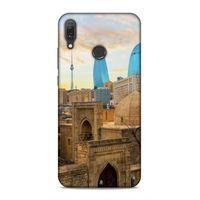 Huawei Y9 2019 Uyumlu Kılıf Azarbaijan (11) Tam Koruma Ateş Kuleleri