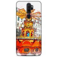 Oppo A5 2020 Kılıf Almanya (12) Koruyucu Silikon Lunapark