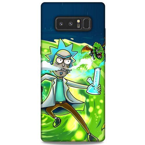 Samsung Galaxy Note 8 Uyumlu Kılıf Rick And Morty (19) Kılıfları Ethan