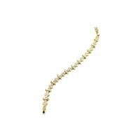 Taşlı VİP Bileklik - Altın