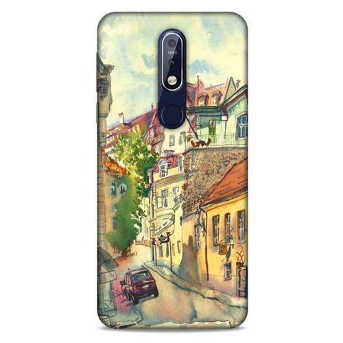 Cityx (12) Nokia 7.1 Kılıf Silikon Kapak Desenli