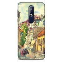 Cityx (12) Nokia 7.1 Kılıf Silikon Kapak Desenli