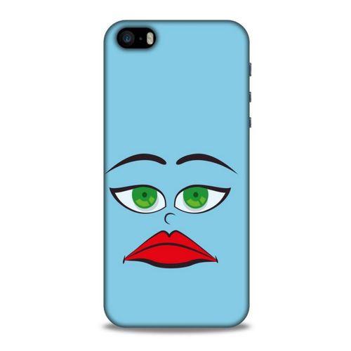 Emojix (76) Apple Iphone 5S Kılıf Silikon Kapak Desenli
