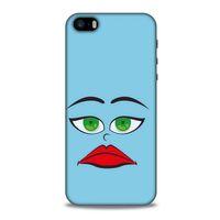 Emojix (76) Apple Iphone 5S Kılıf Silikon Kapak Desenli