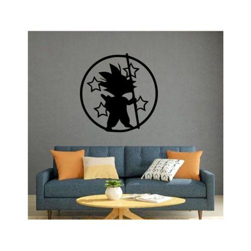 Goku DragonBall Z Duvar Dekorasyonu Art Print 3D Baskı (Bu ürün Sadece Plastik parçadır - Almadan Önce Soru Sorabilirsiniz)