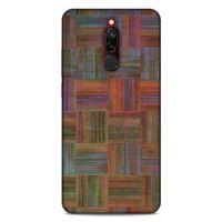 Lopard Xiaomi Redmi 8 Uyumlu Kılıf Wood'X (48) Bumper Kılıf Desenli