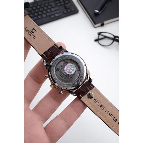 Reward İtalyan Bileklik Hediyeli Deri Kordon Otomatik Mekanizma 5 Atm Erkek Kol Saati W.147667.4
