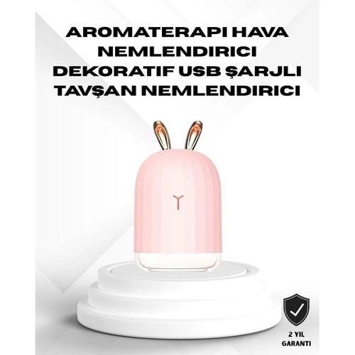 Ultrasonik Hava Nemlendirici 200 Ml Aroma Difüzör Led Işıklı Sessiz