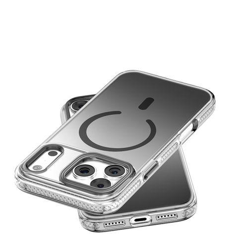 Apple iPhone 17 Pro Max Kılıf M-safe Şarj Özellikli Sararmaya Karşı Dayanıklı Mutural Icesense Serisi Kapak