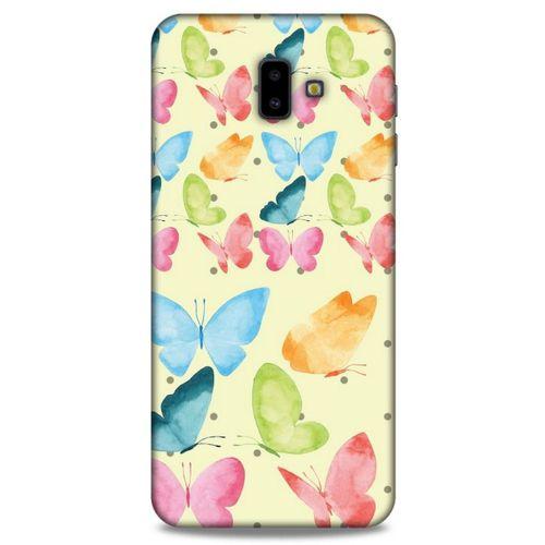 Animax Kelebek Suluboya Samsung Galaxy J6 Plus Kılıf Desenli Silikon