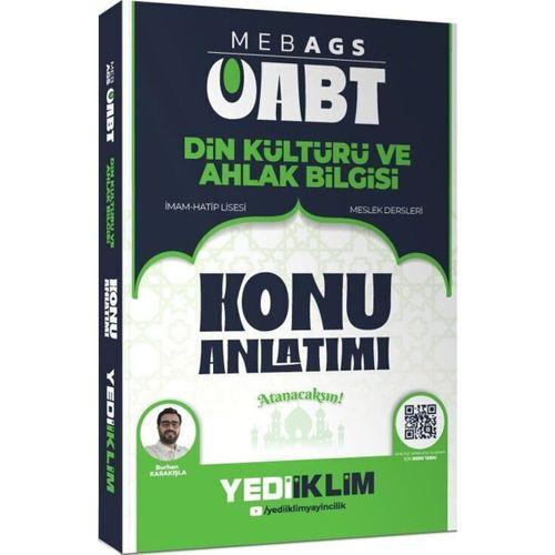 2026 MEB AGS ÖABT Din Kültürü ve Ahlak Bilgisi Konu Anlatımı Yediiklim Yayınları