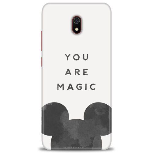 Xiaomi Redmi 8A Kılıf HD Baskılı Kılıf - You Are Magic + Tam Ekran Koruyucu