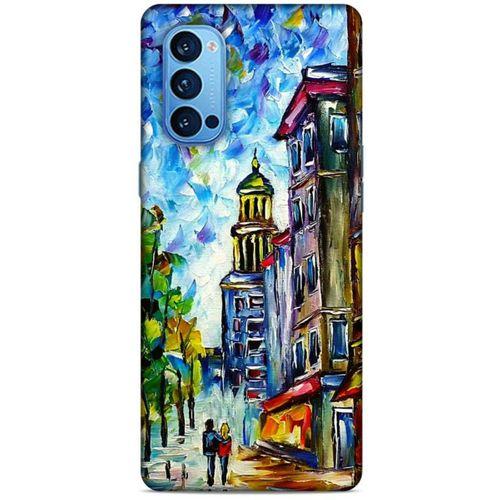 Oppo Reno 4 Pro Kılıf Almanya (38) Neo Hybrid Kılıf Sokaklar
